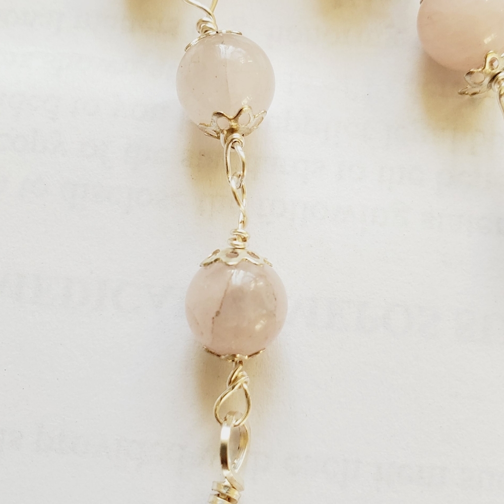 Rose quartz pendulum - Picture 4 of 5